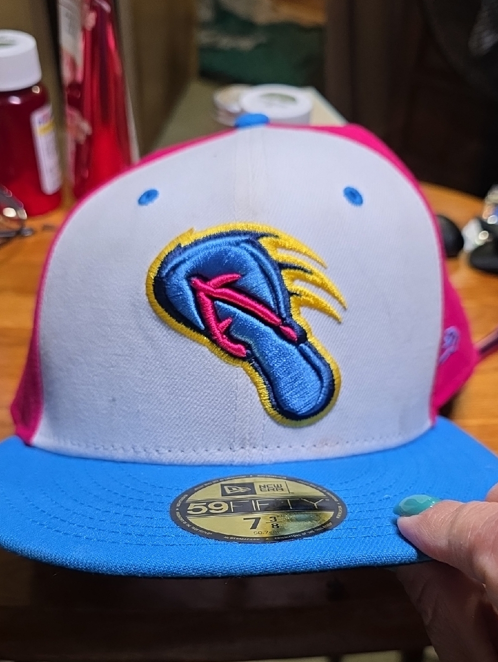 San Antonio Missions New Era 59Fifty Fitted Hat Cap Size 7 Minor League Baseball